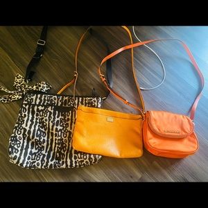 3 purses/crossbody